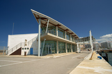 Estacion maritima.Puerto de Sant Antoni.Ibiza.Illes Balears.España.