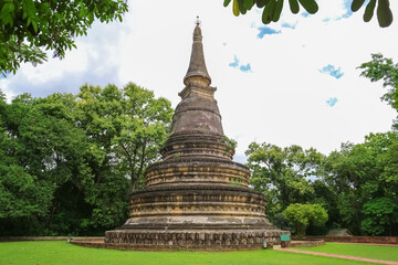 Wat Umong Suan Puthatham is a Buddhist temple in the historic centre and is a Buddhist temple is a major tourist attraction in Chiang Mai,Thailand.