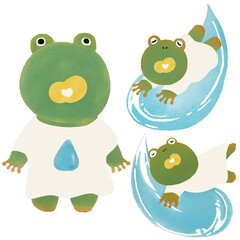 カエルイラスト