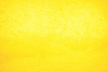 Concrete wall yellow color for texture background. Abstract grunge bright colorful.