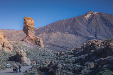 Volcán el Teide, canarias, en verano