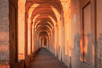 Fototapeta San Luca, il Portico di Bologna più lungo al mondo obraz