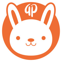 Obraz premium 卯 干支 マークイラスト 16【丸】