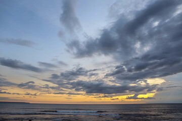 Obraz premium sunset on the beach