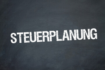 Steuerplanung