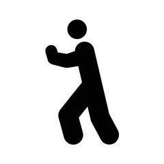 Black solid icon for Push icon