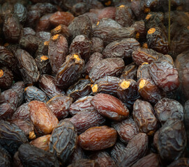 dried fruits dates on the counter