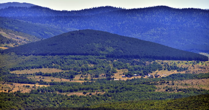 Landscape With Mountains In Bosnia And Herzegovina(Drvar District)