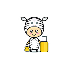 animal cute character illustration, vcetor design, icon.