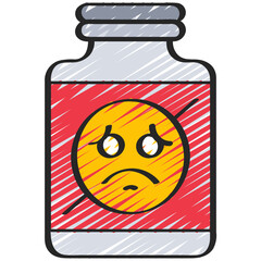 Anti Depressant Pills Icon