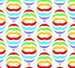 Obraz premium colorful seamless pattern for design. Vector illustration