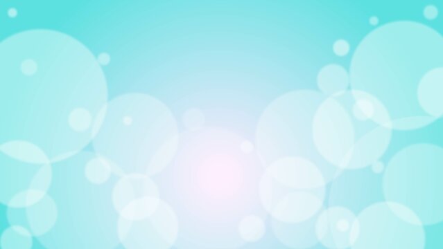 sparkling or twinkle light blue shiny bubbles abstract background.