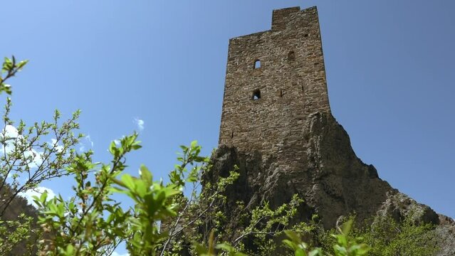Ingush defense watchtowers Vovnushki in north Caucasus