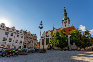 Obraz premium City of Tabor. South Bohemia