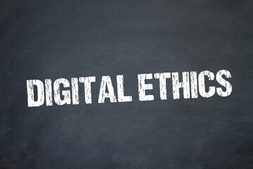 Digital Ethics - obrazy, fototapety, plakaty