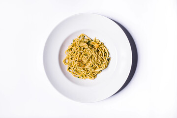 Pasta with mushrooms