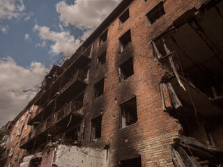 Rockets fired at night while people were sleeping in their homes. Unfortunately, not everyone woke up that morning. The house cannot be restored, people are forced to look for other housing and start 