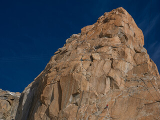 Escalada en el l'Aiguille du Midi