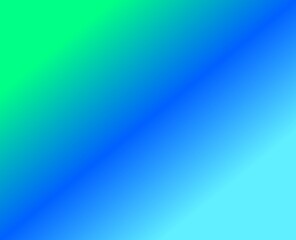 Abstract gradient bright two color (Green and Blue) for your background.