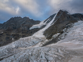 Vista del Glaciar de Gran Paradiso