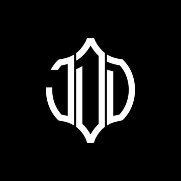 JDD letter logo. JDD best black background vector image. JDD Monogram logo design for entrepreneur and business.
