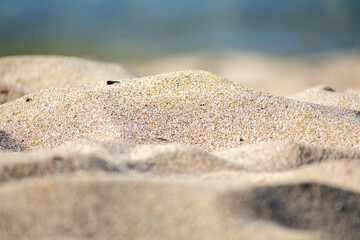 Fototapeta na wymiar close up of a sand