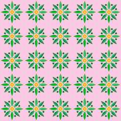 Floral seamless background texture. Vector illustration