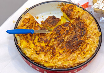 Traditional Pastry Gibanica Pan