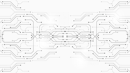 Abstract technology background, Illustration, Hi-tech communication concept innovation background, science and technology digital background