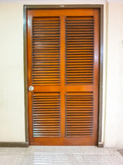 classic solid wood door