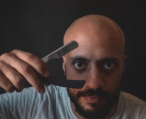 barber's straight razor