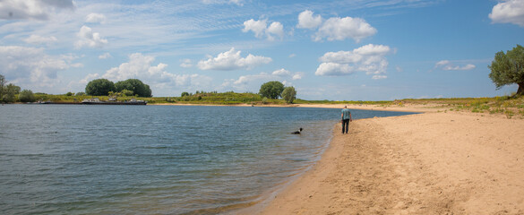lake Loowaard near Loo in Gelderland, the Netherlands