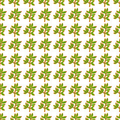 Contemporary strange leaves seamless pattern. Abstract tropical floral wallpaper.