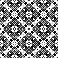 Abstract background with black and white seamless pattern. Unique geometric vector swatch. Perfect for site backdrop, wrapping paper, wallpaper, textile and surface design. 