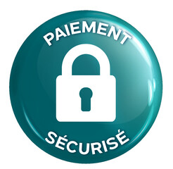 Ic&ocirc;ne Commerce en ligne - Paiement S&eacute;curis&eacute;