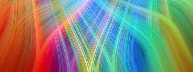 Obraz premium spectrum of gothic arches - digital artwork design