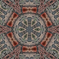 Antique pattern design for Moroccan textile print. Traditional mystic background design. Arabesque ethnic texture. Geometric stripe ornament cover photo. Turkish fashion for floor tiles and carpet