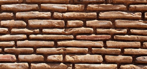 Brick wall texture. Stone wall texture. Stone background. Brick wall background. Geometric background. Geometric texture.
