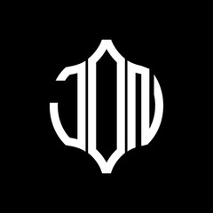 JON letter logo. JON best black background vector image. JON Monogram logo design for entrepreneur and business.
 - obrazy, fototapety, plakaty