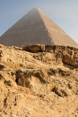 The pyramids at Giza, together with the Sphinx and smaller tombs, are among the most significant...