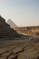 The pyramids at Giza, together with the Sphinx and smaller tombs, are among the most significant...