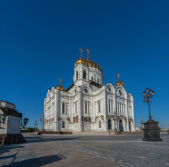 The Cathedral Of Christ The Savior. Russia. Moscow.