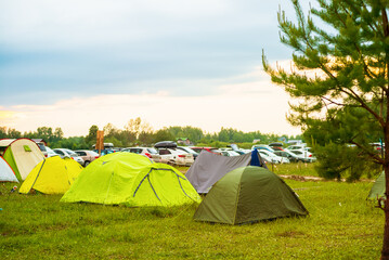 The Tent city. Camping - 518165333