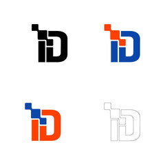 ID Digital DI logo vector