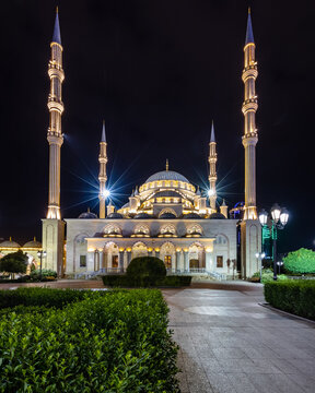 mosque heart of chechnya