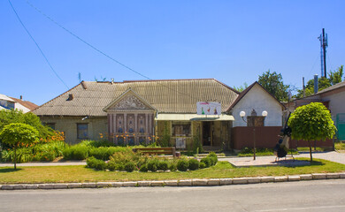 Art street of Leontovich in Tulchyn, Ukraine