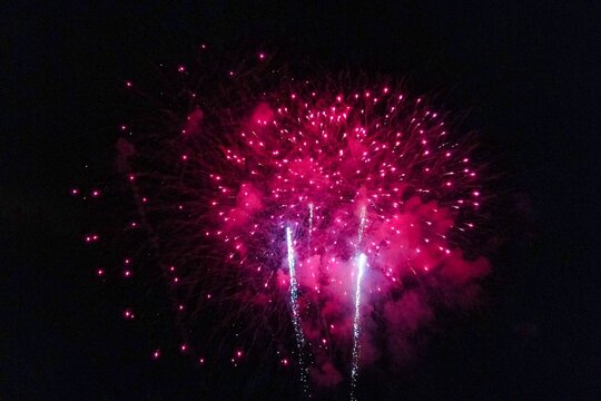 Feuerwerk pink