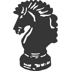 Chess Vintage Illustration Vector