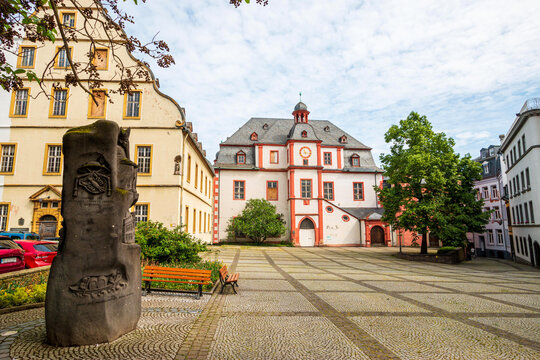 Historische Gebäudegruppe am Florinsmarkt in Koblenz