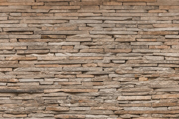 Brown Beige Stone Tile Abstract Pattern Wall Texture Background Solid
